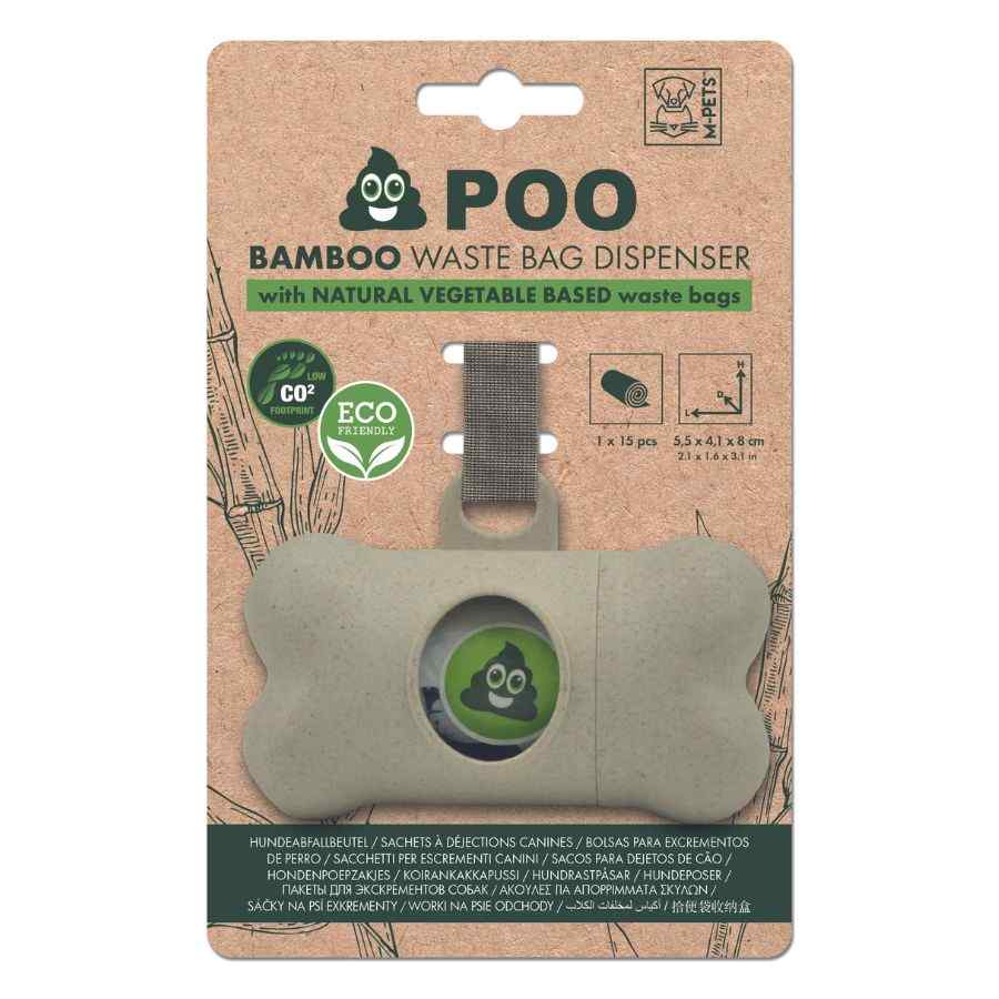 Dispensador de bolsas Poo Wasted Bamboo, , large image number null